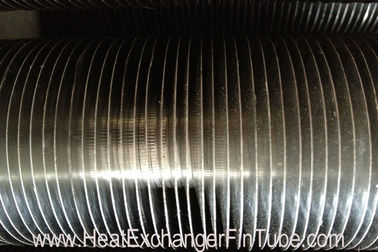 Aluminum 1100 Annealed L Knurled Finned Tubes With 0.45mm Fin Thickness