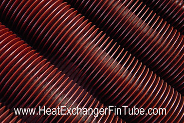 A106 Gr.B SMLS Carbon Steel Helical Welded Fin Tubes Solid Type